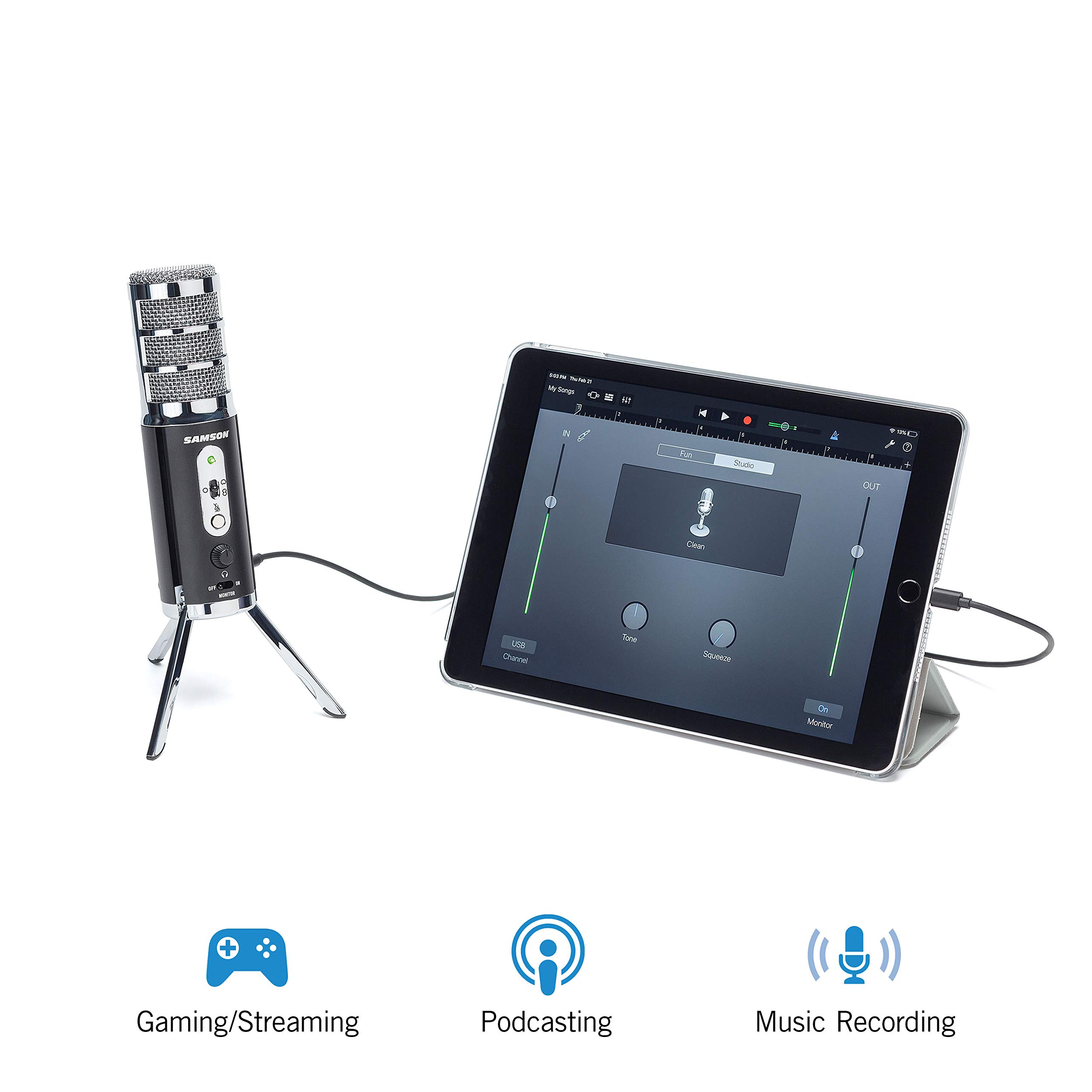 SAMSON Satellite USBコンデンサーブロードキャストマイク 新同 Amazon.co.jp: SAMSON Satellite (サムソン サテライト) USB